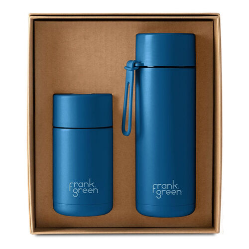 frank green Gift Set - 12oz/20oz Deep ocean